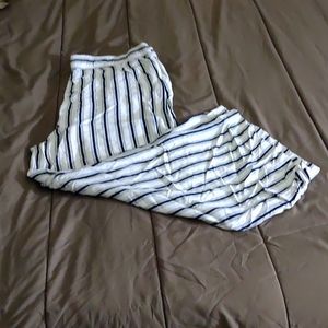 Straight wide leg pants